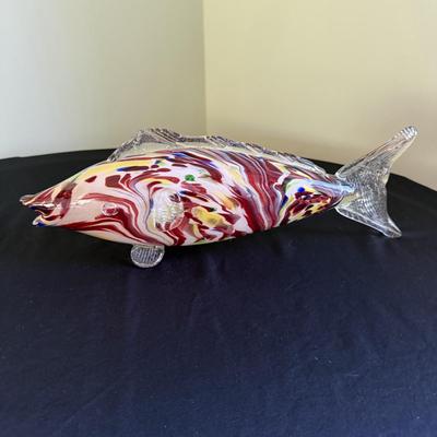 Murano Style Glass Fish (LR-BM)