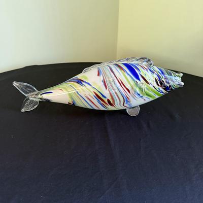 Murano Style Glass Fish (LR-BM)