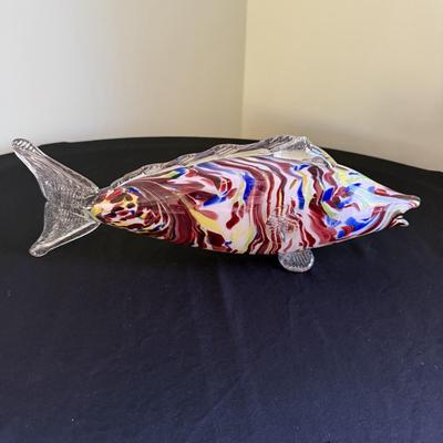 Murano Style Glass Fish (LR-BM)