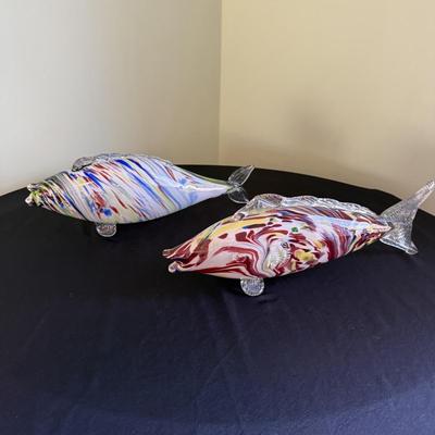 Murano Style Glass Fish (LR-BM)