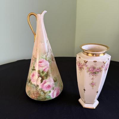 Belleek Ewer and Vase (LR-BM)