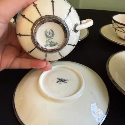 Lenox Silver Overlay Tea Set (LR-BM)