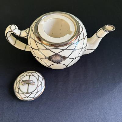 Lenox Silver Overlay Tea Set (LR-BM)