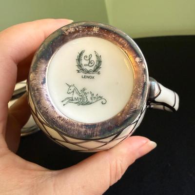 Lenox Silver Overlay Tea Set (LR-BM)