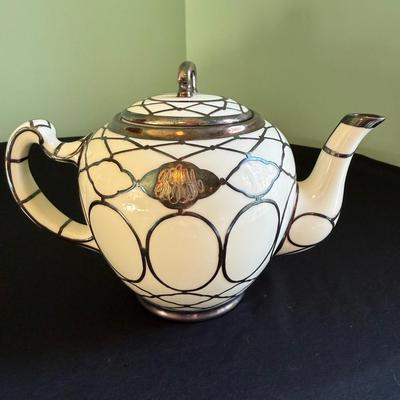 Lenox Silver Overlay Tea Set (LR-BM)