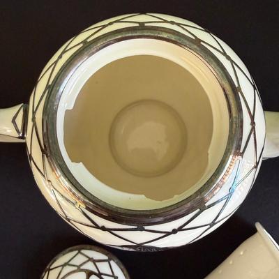 Lenox Silver Overlay Tea Set (LR-BM)
