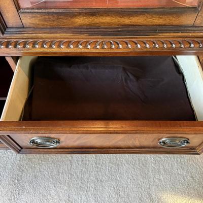 Magnussen Home Biltmore Estate Chateau Collection China Cabinet (LR-BM)