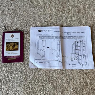 Magnussen Home Biltmore Estate Chateau Collection China Cabinet (LR-BM)