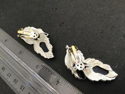 Vintage Thermoset Climber Earrings