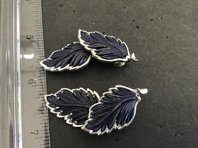 Vintage Thermoset Climber Earrings