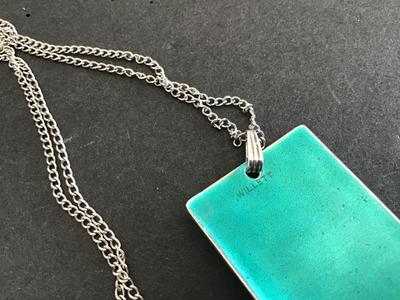 Signed Willett Necklace Pendant