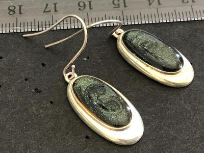 Kc Marked Stone Earrings