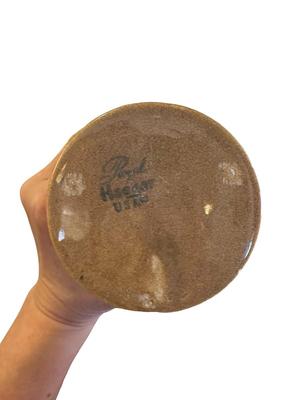 Vintage Glazed Ceramic Pitcher, Royal Haegar USA