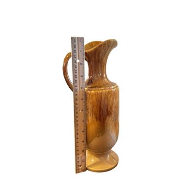 Vintage Glazed Ceramic Pitcher, Royal Haegar USA