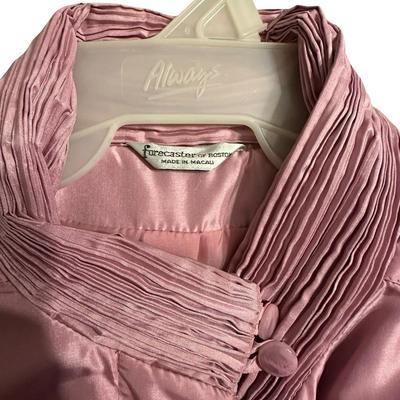 3 Vintage Women's Trench/Raincoats/Jackets Black, Navy and Pink