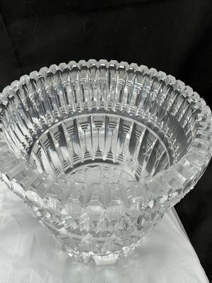 Sale Photo Thumbnail #136: very nice quality unmarked cut work glass. Too heavy to ship, vintage and in really good condition.