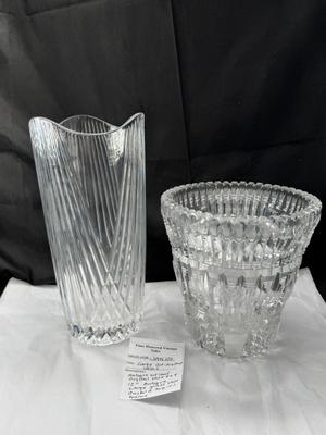 Sale Photo Thumbnail #146: very nice quality unmarked cut work glass. Too heavy to ship, vintage and in really good condition.