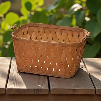 HUGE Laundry Basket with Wood Handles