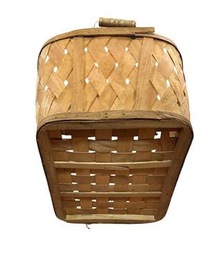 HUGE Laundry Basket with Wood Handles