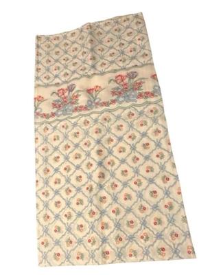 TWO Retro Floral Shower Curtains