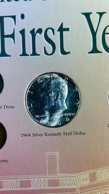 FIRST YEARS OF ISSUE PRESIDENT COINS