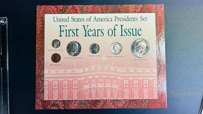 FIRST YEARS OF ISSUE PRESIDENT COINS