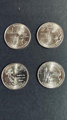 UNCIRCULATED 2009 STATE PARK COMMEMORATIVE QUARTERS FROM THE DENVER MINT