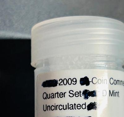 UNCIRCULATED 2009 STATE PARK COMMEMORATIVE QUARTERS FROM THE DENVER MINT