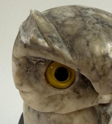 Sale Photo Thumbnail #47: Owl is in very good condition, except for chip off ear - see photos.