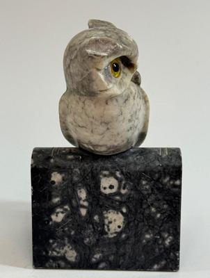 Sale Photo Thumbnail #53: Owl is in very good condition, except for chip off ear - see photos.