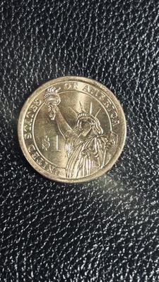 GOLDEN HUE COLORIZED “MODERN PRESIDENTS “ DOLLAR SET