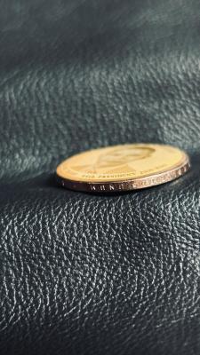 GOLDEN HUE COLORIZED “MODERN PRESIDENTS “ DOLLAR SET