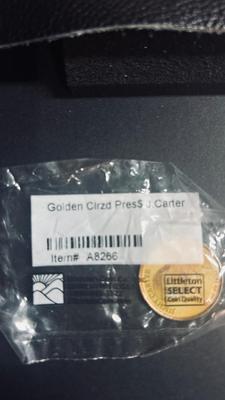 GOLDEN HUE COLORIZED “MODERN PRESIDENTS “ DOLLAR SET