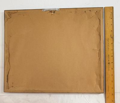 Sale Photo Thumbnail #101: By T. Wolling. Framed size approx. 16" x 14".