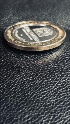 .999 HSP $10 GAMING TOKEN FROM HOTEL SAN REMO CASINO AND RESORT IN LAS VEGAS, NV