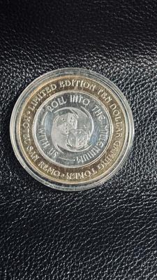 .999 HSP $10 GAMING TOKEN FROM HOTEL SAN REMO CASINO AND RESORT IN LAS VEGAS, NV