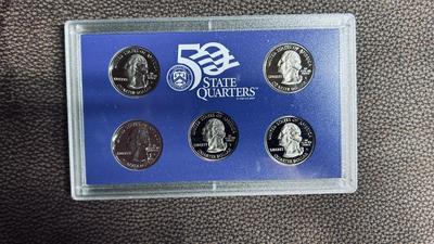 UNITED STATES MINT 50 STATE QUARTERS PROOF SET, YEAR 2000