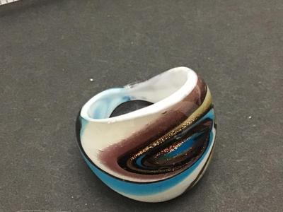 Handcrafted Glass Ring
