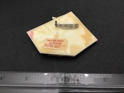 Lucinda House Pin Vintage