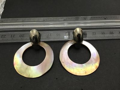 Beautiful Vintage Mother of Pearl Earrings