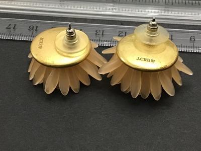 JC Crew Rhinestone Peachy Earrings