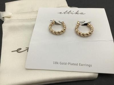 New Erika Gold Plated Earrings