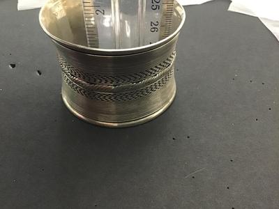 Tested Heavy Sterling Silver Wide Cuff. No Marks
