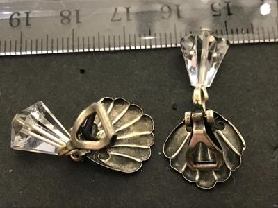 Vintage Crystal Earrings