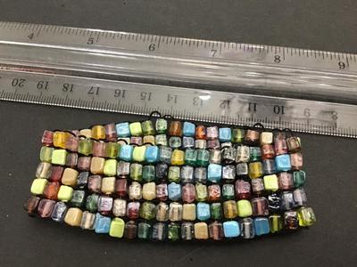 Square Glass Bracelet