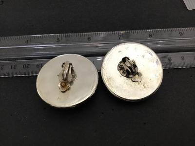 Chunky Faux Stone Earrings