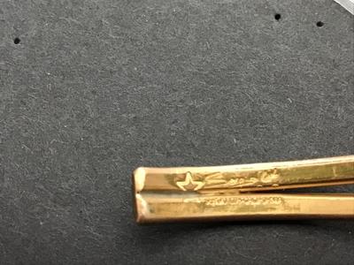 Signed Gold Tone Twist Cuff Sergio Club California