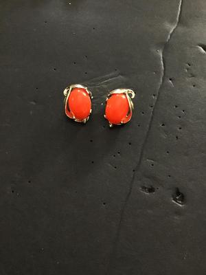 Silvertone fashion, statement earrings