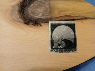 Sale Photo Thumbnail #198: 11 1/4" long x 4" wide x 4" high.