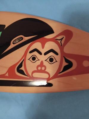 Sale Photo Thumbnail #200: Abalone inlay. Approx. 50".